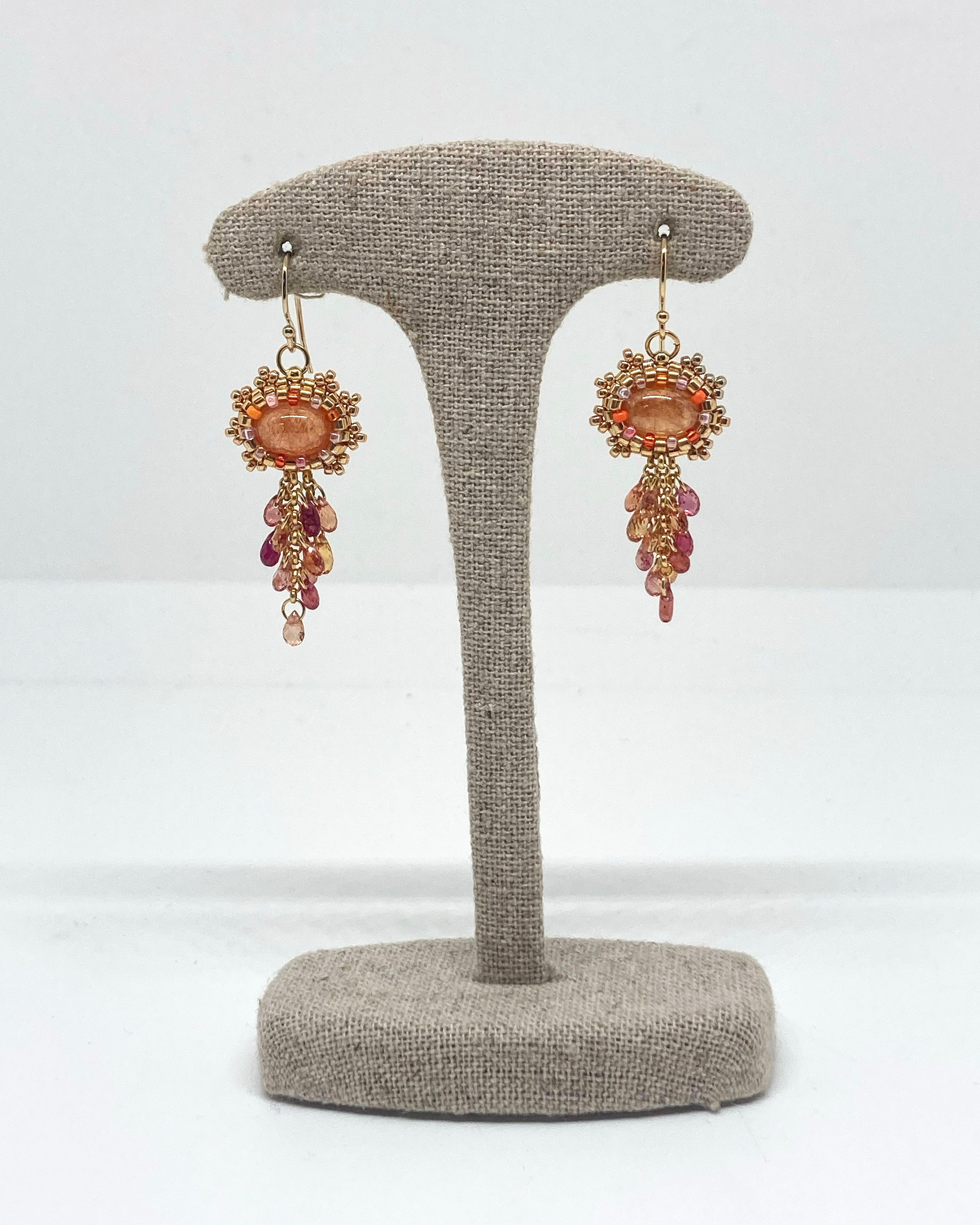 Boucles tissées main - pièce unique sur-mesure - artisanat d'art parisien Tiss'mé